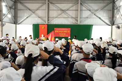 SINH HOẠT DƯỚI CỜ TUẦN 26 – CHỦ ĐỀ “CÁC NGÀNH NGHỀ TRONG XÃ HỘI”