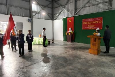 KHƠI DẬY LÝ TƯỞNG TUỔI TRẺ QUA CHỦ ĐỀ “ TIẾN LÊN ĐOÀN VIÊN’’   