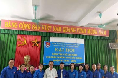 ĐẠI HỘI CHI ĐOÀN GIÁO VIÊN TRƯỜNG THCS HẢI ĐƯỜNG NHIỆM KỲ 2025 – 2026