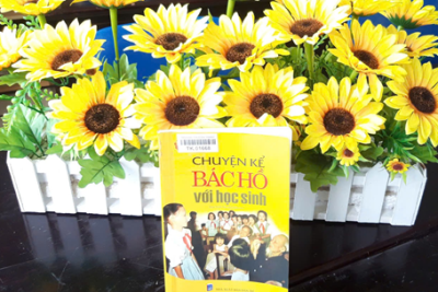 Giới thiệu sách Thư viện chủ đề tháng 9/2025 – Tên sách Chuyện kể Bác Hồ với học sinh