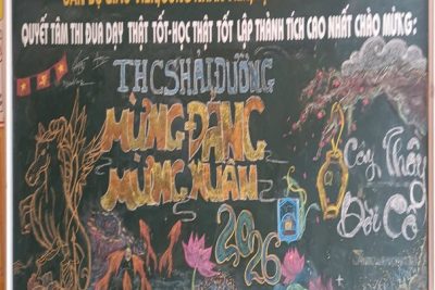 GIỮ GÌN VÀ PHÁT HUY TRUYỀN THỐNG VĂN HÓA  TRƯỜNG THCS HẢI ĐƯỜNG NHÂN DỊP XUÂN BÍNH NGỌ 2026     